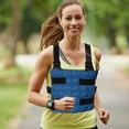 thumbnail image 6 of Cooling Vest for Men & Women - Summer Breathable Thermal Travel Vest, Adjustable Ice Vest for Motorcycle, Workers, Sports, Outdoor, Heat Relief 13"X13" (Blue), 6 of 9