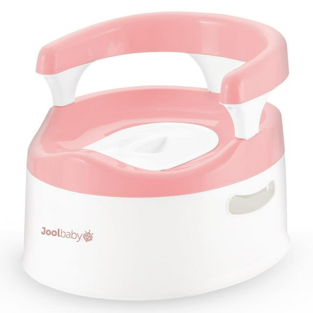 Jool - Silla de baño para bebé para entrenamiento de inodoro, protector contra salpicaduras y soport