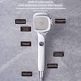 thumbnail image 3 of BVXEEP Shower Head, Four Gear Pressurized Shower Filtration Button Water Stop Shower Nozzle Shower Set Pressurized Shower Head, 3 of 5