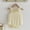 Beige, variant on Delliss Baby Girls Bodysuit Sleeveless Spaghetti Strap Baby Tank Top Summer Cotton Baby One-Pieces