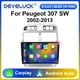 thumbnail image 2 of Radio de coche Android 12 de 2 Din para Peugeot 307 SW 2002-2013 Reproductor de vídeo multimedia Navegación GPS 4G Carplay Estéreo automático RDS DVD, 2 of 5