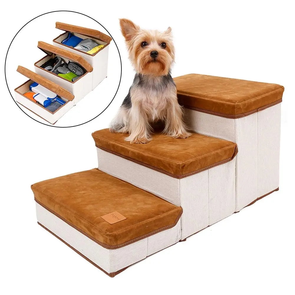 Dog steps with storage discount