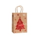 thumbnail image 1 of Ounissouiy Amplia gama portátil ampliamente utilizada de la capacidad grande de las bolsas de papel de Brown de la Navidad de usos Kits de decoración para fiestas 025-2 21*15*8, 1 of 6