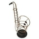 thumbnail image 5 of Estante para botellas de vino soporte para botellas de vino de saxofón de metal estable multiusos a prueba de herrumbre para bar ANGGREK Otros, 5 of 8