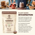 thumbnail image 6 of ChagaRoot Mycoprotein Mushroom Protein Powder Chocolate - Vegan, Plant Based, Superfood (1.76 lb - Pack of 1), 6 of 9