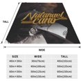 thumbnail image 5 of Natanael Music Canos Flannel Blanket Air Conditioning Blanket Nap Blanket Sofa Throw Blanket Throw Blankets 60"X50", 5 of 6