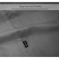 thumbnail image 3 of 4 Piece Bamboo Microfiber Dark Grey Full Sheet Set, Deep Pocket Bed Sheets, 3 of 6