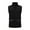 Black, variant on Womens Winter Casual Outdoor Zipper Sleeveless Padded Warm Jacket Vest Multi Pocket Sleeveless Jacket Lightweight Fishing Hiking Outdoor Outwear