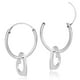 thumbnail image 4 of Aeravida - Aretes de Aro con Corazón de Amor en Plata de Ley 925 | Bonitos Aretes Colgantes de Plata | Aretes para Mujer | Símbolo del Amor | Regalo para Mujer y Mamá, 4 of 7