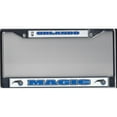 thumbnail image 1 of Orlando Magic Chrome License Plate Frame, 1 of 3