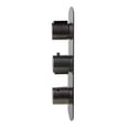 thumbnail image 3 of ALFI brand AB4101-BN Brushed Nickel Concealed 4-Way Thermostatic Valve Shower Mixer /w Round Knobs, 3 of 6