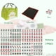 thumbnail image 5 of Mini Mahjong chino 144 Juego de fichas de Mahjong con alfombrilla de Mahjong Juego de mesa de viaje Juegos de Mahjong tradicionales chinos Juego de Mahjong portátil ligero para el tiempo de ocio famil, 5 of 10