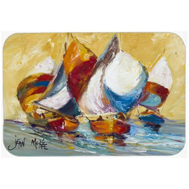 Carolines Treasures JMK1029CMT Boat Race Kitchen & Bath Mat, 20 x 30