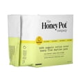 thumbnail image 4 of The Honey Pot Company 100% Organic Cotton Cover Heavy Flow Daytime Pads, 16 Count, 4 of 5