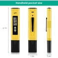 thumbnail image 2 of Foeses Digital PH Meter, PH Meter 0.01 PH High Accuracy Water Quality Tester with 0-14 PH Measurement Range for Household Drinking, Pool and Aquarium Water PH Tester Design with ATC, 2 of 6
