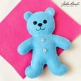 thumbnail image 3 of John Bead 25pcs 9" x 12" Pink Acrylic Craft Felt Fabric Sheets for Embroidery Fun Art Projects, 3 of 7