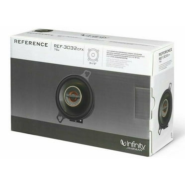 Infinity REF3032CFX 150 Watts 3-1/2" Reference Series 2-Way Coaxial Car Speakers NEW