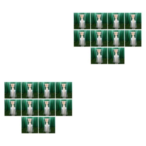 Monstrate 10 piezas de decoración de fiesta personalizable para bodas y fiestas hechas con materiales aplicables champán champán 2Conjunto