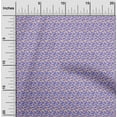 thumbnail image 2 of oneOone Cotton Poplin Twill Violet Fabric Abstract Floral Craft Projects Decor Fabric Printed By The Yard 56 Inch Wide, 2 of 4