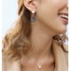 thumbnail image 4 of Aretes Glowa de Plata .925 y piedra geoda. Kilig GLOWA arete, 4 of 6