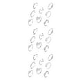 thumbnail image 1 of maskred 8pcs Copper Luster Rust-proof Adjustable Rings For Women Wide Application Classic Open 3Set, 1 of 6