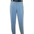 thumbnail image 6 of Men 2pc Walking Leisure Suit Short Sleeves By DREAMS Fancy 277-11 Ocean Blue, 6 of 9