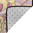 thumbnail image 4 of LNWH Botanical Rose Flower Art Rug for Bedroom Living Room, Non-Slip Soft Foldable Carpet, 63" x 48", 4 of 6