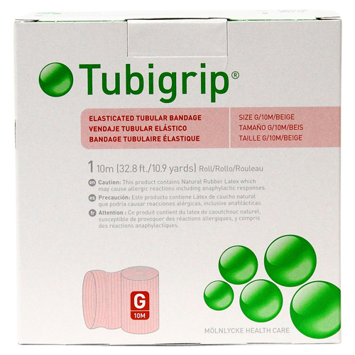 Tubigrip G 4.5" x 10 Meter Elastic Tubular Bandage Beige
