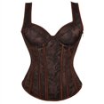 thumbnail image 5 of Faja moldeadora con tirantes para el hombro y estampado de estilo europeo y americano, 5 of 5