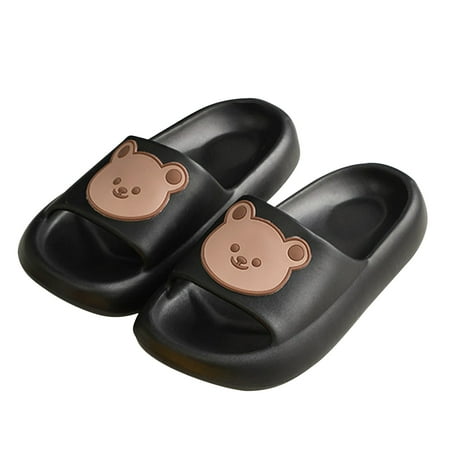 

Indoor Slippers Sandals | Girls Boys EVA Anti-Slip Slide | Indoor & Outdoor Women Men Slippers Extremely Comfy Cushioned Thick Sole