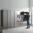 thumbnail image 4 of CoSoTower Wood Wall Mounted Garage Cabinet in Metallic Gray, 4 of 9