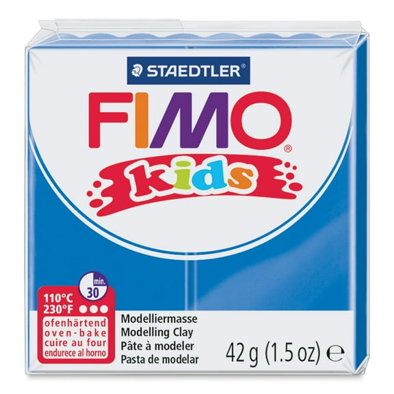 Staedtler Fimo Kids Polymer Clay - Blue, 1.5 oz