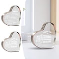 thumbnail image 5 of WUSUOWEI 2PCS Happy Father's Day Gifts from Daughter Son Acrylic Heart Keepsake Appreciation Plaque Table Centerpiece Decoration Dad Gifts Father's Day Holiday Dad Birthday Gifts,Thanksgiving Gifts, 5 of 5