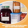2 Rolls Restaurant Storage Food Labels Pantry Canning Labels Food Date