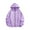 Purple A, variant on Gifts for Girls Horkkom Girls Sweatshirt Solid Color Zip Up Hoodie Soft Thin Fleece Jacket with Pockets 11 Years