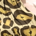 thumbnail image 3 of Gold and Brown Of Leopard Print Blanket,Comfortable Soft Lamb Wool Throw Blanket,All Season,Warm Lightweight Blankets for Sofa Bed Couch Living Room Chair,50"x60", 3 of 4