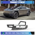 thumbnail image 2 of Front Bumper Guard Compatible with 2024-2026 Tesla Cybertruck,Heavy Duty Steel Bumper with Bull Bar, 2 of 9