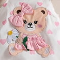 thumbnail image 6 of Gibobby Infant Newborn Baby Girls Clothes Soft Rompers 3 6 9 12 18 24Months 2T Long Sleeve Onesie Sleepwear Infant Baby Fall Winter Clothes(12-18 Months,Pink), 6 of 9