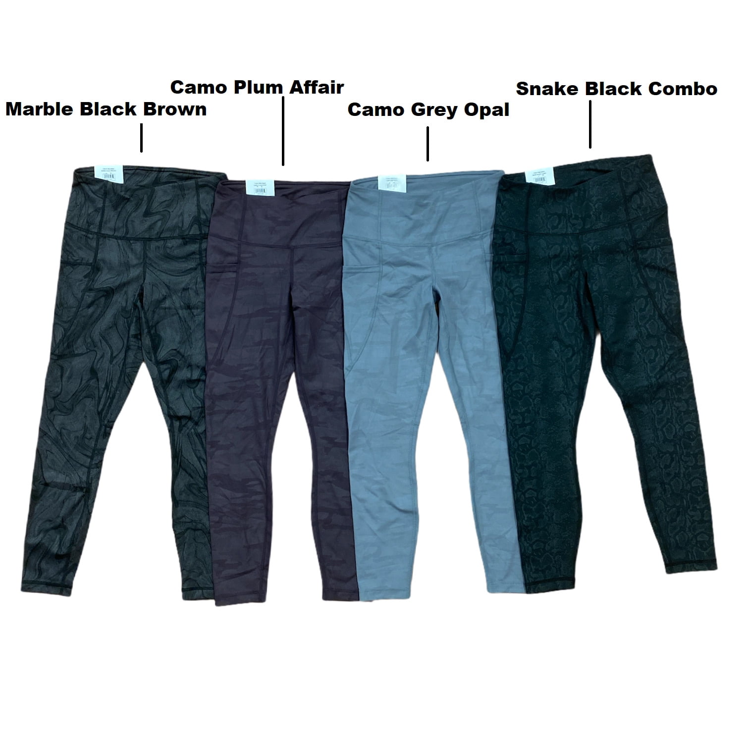 Active Life Women's Printed Pocket Hi Rise Tight Leggings, Squat Proof