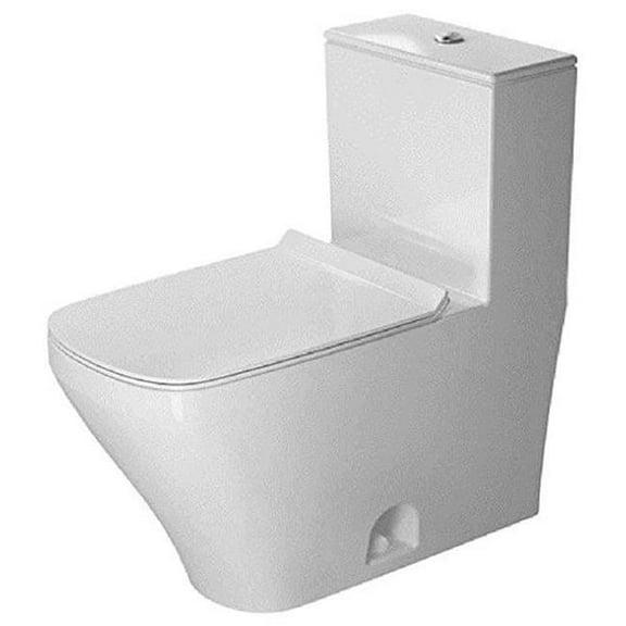 Duravit 2157010005 DuraStyle 1.32 GPF Elongated Toilet, White