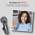 thumbnail image 2 of LNGOOR 2024 Model Wireless Microphone Noise Canceling Crystal Clear Sound Quality for Recording with USB-C for iPhone 15  Tablets  Android Phone  Samsung  Live Streaming  YouTube  TikTok, 2 of 7