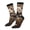 2 Black-1, variant on Cute Fallen Leaf Koala Print Adult Socks for Men & Women,Calf Socks, Ankle Socks,Boots Socks,Breathable Casual Sock,Unisex Crew Socks