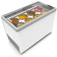 Koolmore 50 In Ice Cream Dipping Cabinet Display Freezer 8 Tub Sliding Glass Door 13 Cu Ft 1262