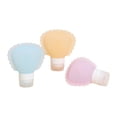 thumbnail image 2 of 3 pcs Silicone Travel Bottles, 2 oz Portable and Reusable Travel Bottles for Toiletries, Leak Proof Squeezable Travel Toiletry Bottles Travel Lotion Container, 2 of 7