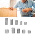 thumbnail image 4 of Thread Repair Sleeves, Threaded Insert Multifunctional Standard Size 50Pcs With Storage Box For Equipment, 4 of 8