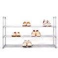 thumbnail image 1 of SortWise 3 Tier Shoe Rack Storage Organizer, Entryway 18 Pairs Shoe Shelf Storage Cabinet, 35"L x 11.6"W x 20.87"H, 1 of 8