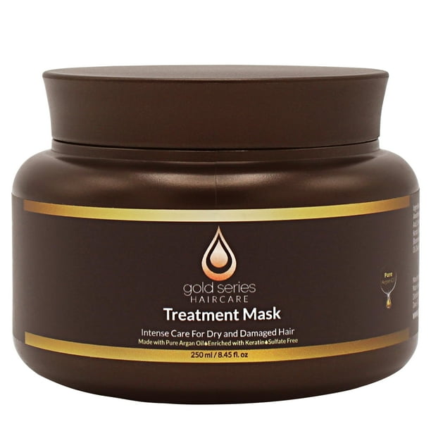 Mascarilla de tratamiento capilar Moroccan Gold Series Deep Hydration 250 ml