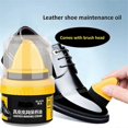 thumbnail image 2 of 3pcs Quick Polish Double-sided Leather Shoe Brush Polish Brush Shoe Maintenance Brightening Cleaning Duster Sponge Wipe Colorless, 2 of 5