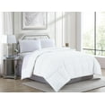 thumbnail image 2 of Goose Down Alternative Microfiber Quilted Solid Comforter - King/White, 2 of 6