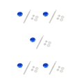 thumbnail image 3 of Thinsony Sleek And Affordable Hood Lock For Car Modification Engine Cover In Style blue DP17-32 5Set, 3 of 6